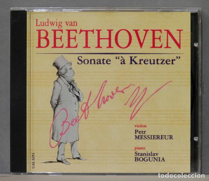 CDs de m&uacute;sica: CD. Bogunia. Sonate &ldquo;&Agrave; Kreutzer&rdquo;. BEETHOVEN - Foto 1