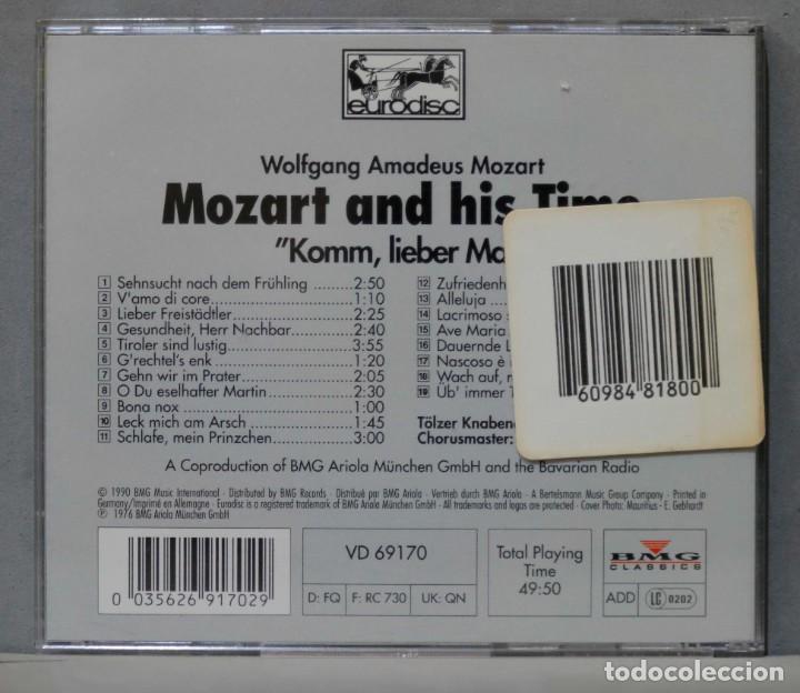 CDs de m&uacute;sica: CD. Mozart and His Time - Foto 2