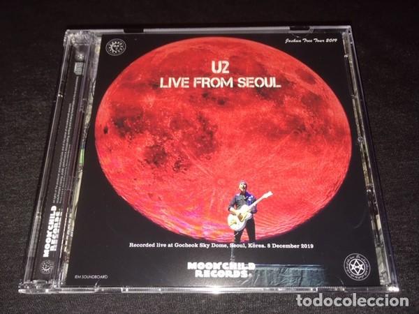 CDs de m&uacute;sica: 2 CDs - U2 - Live From Seoul. 2019 - Foto 1