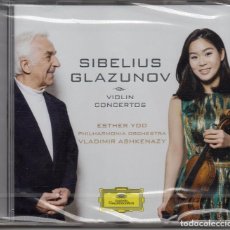 CDs de Música: SIBELIUS*, GLAZUNOV*, ESTHER YOO, PHILHARMONIA ORCHESTRA, VLADIMIR ASHKENAZY – VIOLIN CONCERTOS. Lote 301493933
