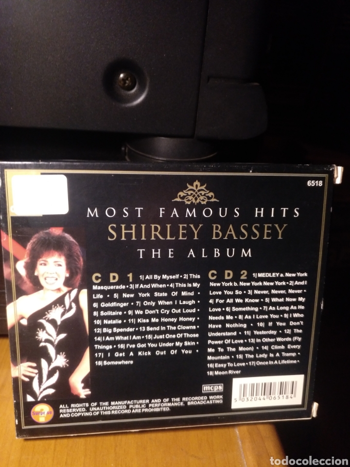 CDs de m&uacute;sica: Shirley Bassey doble - Foto 2