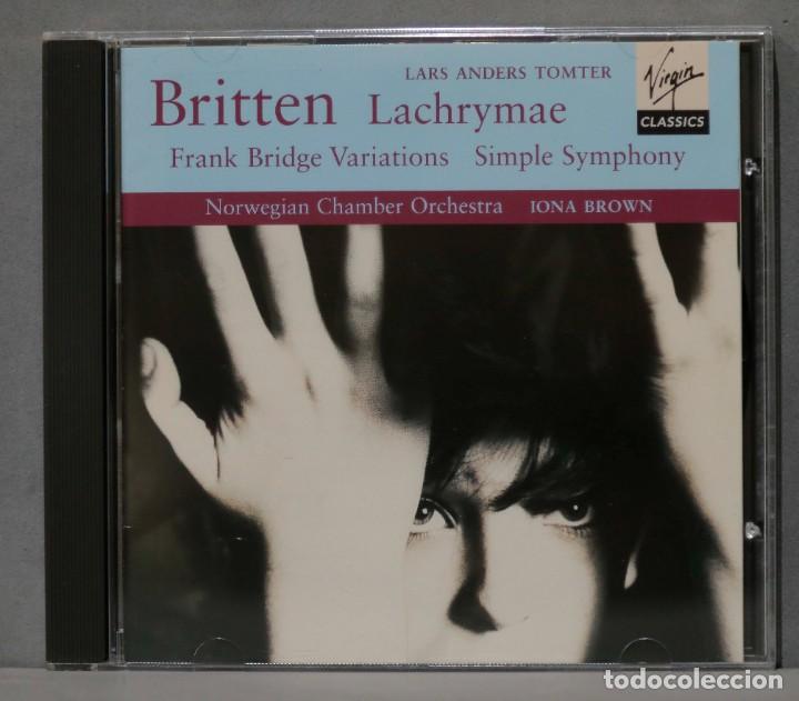 CDs de m&uacute;sica: CD. Brown. Lachryma e.Frank Bridge Variations. Simple Symphony. BRITTEN - Foto 1