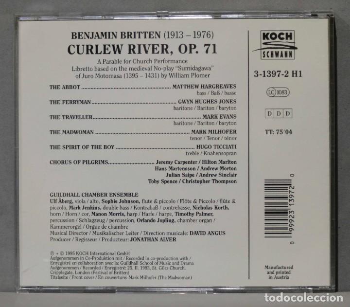 CDs de m&uacute;sica: CD. Angus. Curlew River. BRITTEN - Foto 2