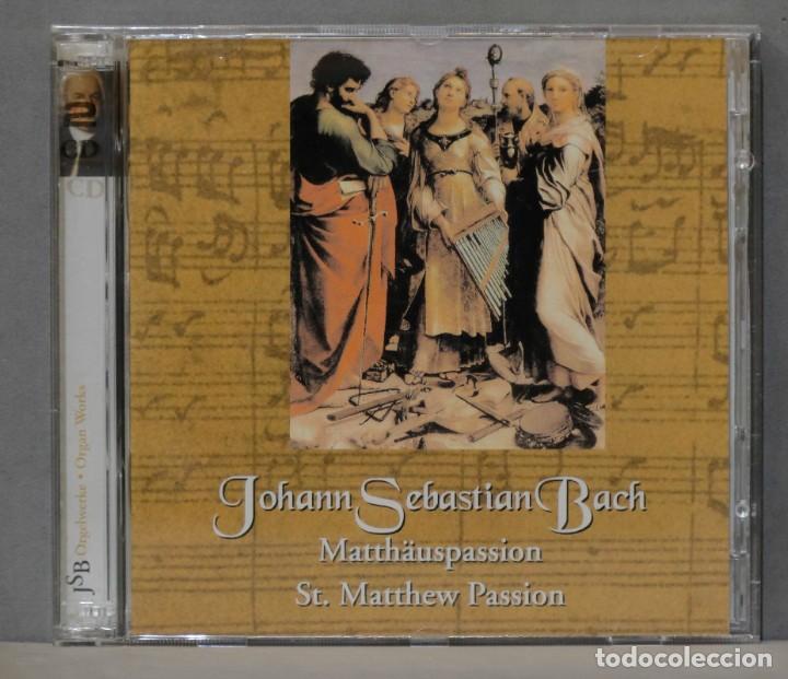 CDs de m&uacute;sica: 2 CD. BACH. ST. MATTHEW PASSION - Foto 1