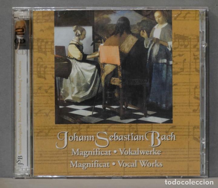 CDs de m&uacute;sica: 2 CD. MAGNIFICAT. VOCAL WORKS. BACH - Foto 1