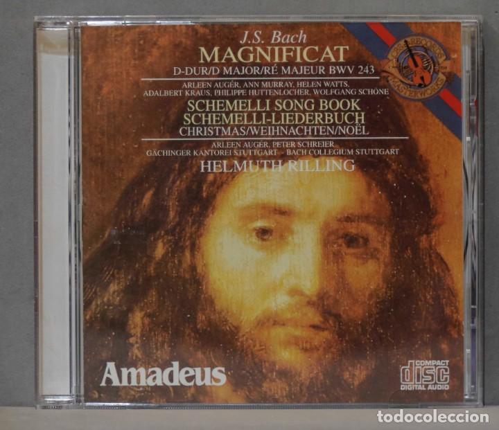 CD di Musica: CD. Magnificat D-Dur. D Major .R&eacute; Majeur BWV 243. Song Book-Liederbuch (Leipzig 1736) Christmas. BAC