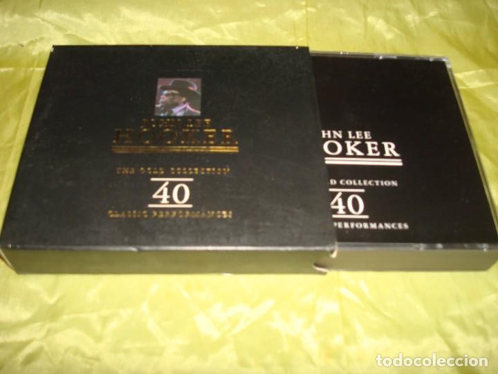 CDs de m&uacute;sica: JOHN LEE HOOKER. THE GOLD COLLECTION. CAJA CON 2 CD&acute;S . IMPECABLE(#) - Foto 1