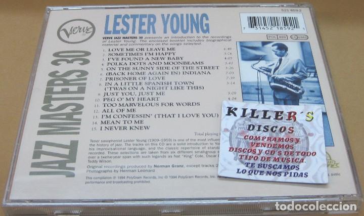 CDs de m&uacute;sica: Lester Young - Verve / Jazz Masters 30 - CD - Foto 2