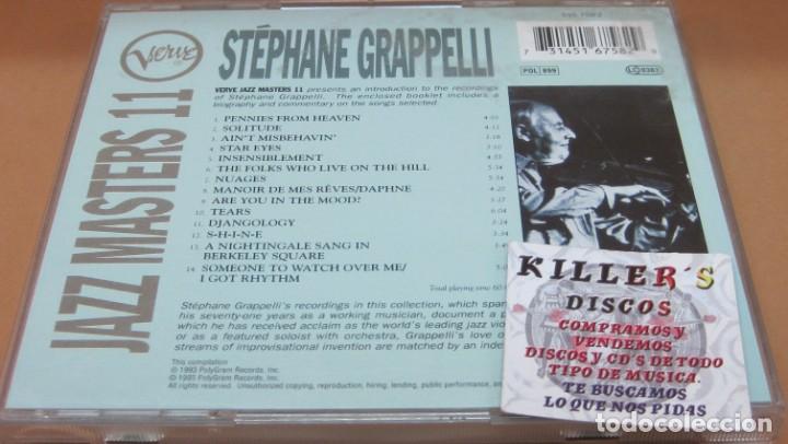 CDs de m&uacute;sica: Stephane Grappelli - Verve / Jazz Masters 11 - CD - Foto 2
