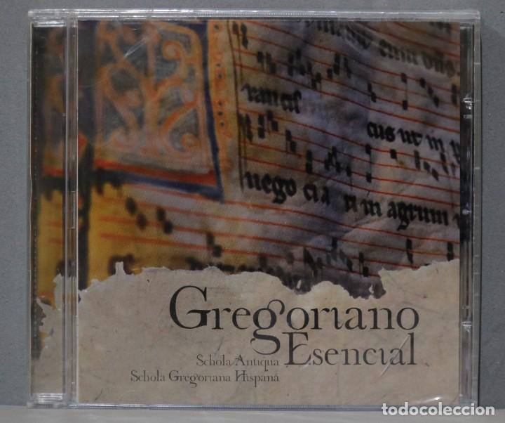 Music CDs: CD. GREGORIANO ESENCIAL. SCHOLA ANTIQUA SCHOLA GREGORIANA HISPANA. PRECINTADO
