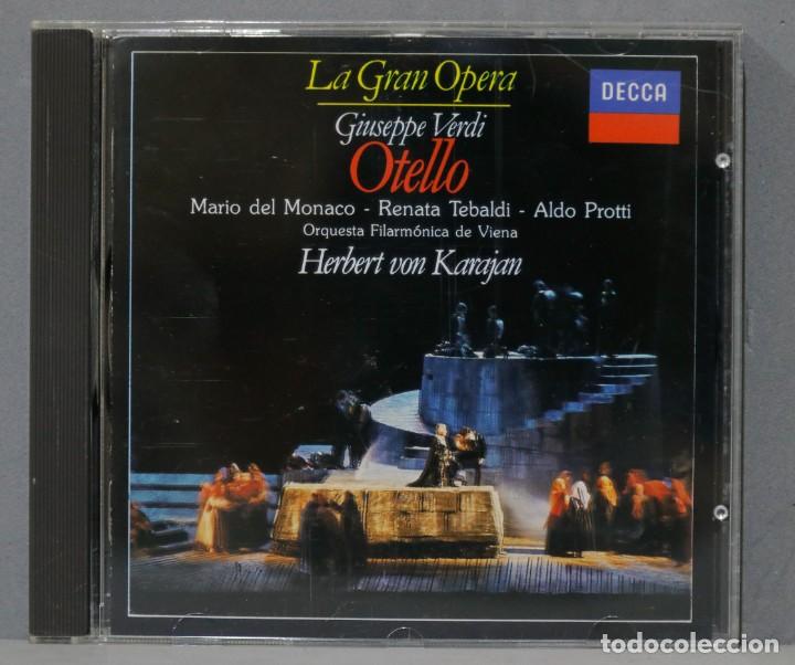 CDs de m&uacute;sica: CD. OTELLO II. VERDI. KARAJAN - Foto 1