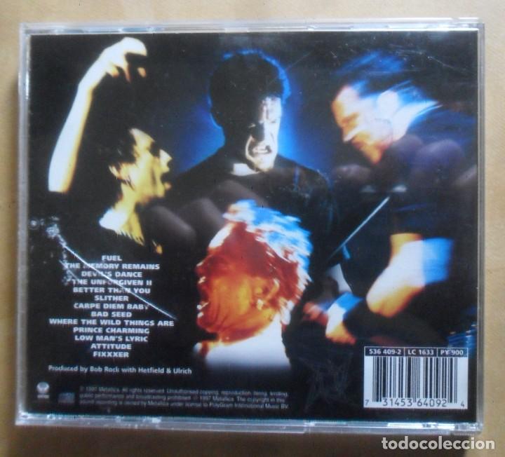 CDs de m&uacute;sica: CD - METALLICA - RELOAD - 1997 - Foto 2