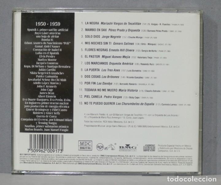 CDs de m&uacute;sica: CD. 100 A&Ntilde;OS EXITOS MUSICALES. 1950-1959 - Foto 2