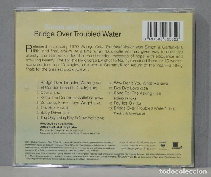 CDs de m&uacute;sica: CD. SIMON AND GARFUNKEL. BRIDGE OVER TROUBLED WATER - Foto 2
