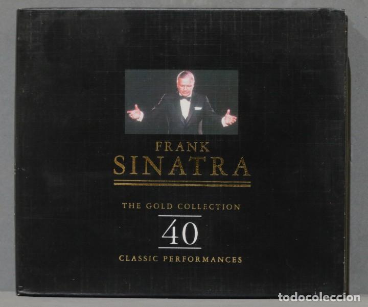 CDs de m&uacute;sica: 2 CD. SINATRA. THE GOLD COLLECTION. 40 CLASSIC PERFORMANCES - Foto 1