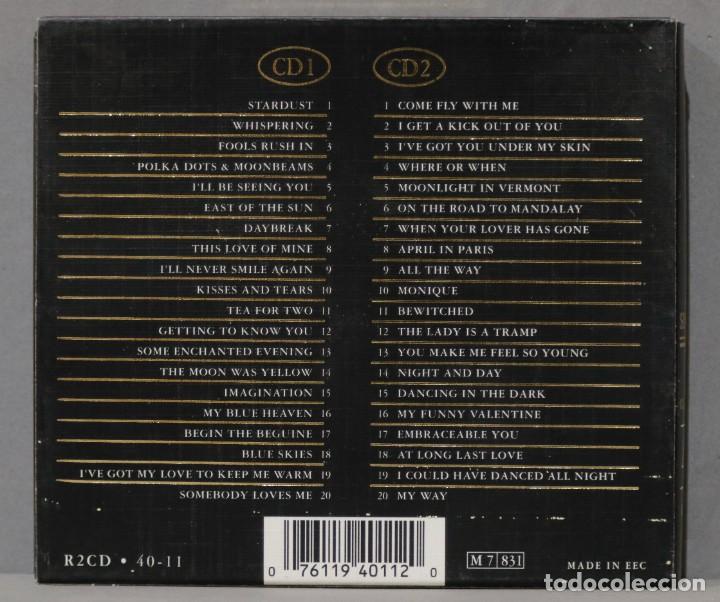CDs de m&uacute;sica: 2 CD. SINATRA. THE GOLD COLLECTION. 40 CLASSIC PERFORMANCES - Foto 2
