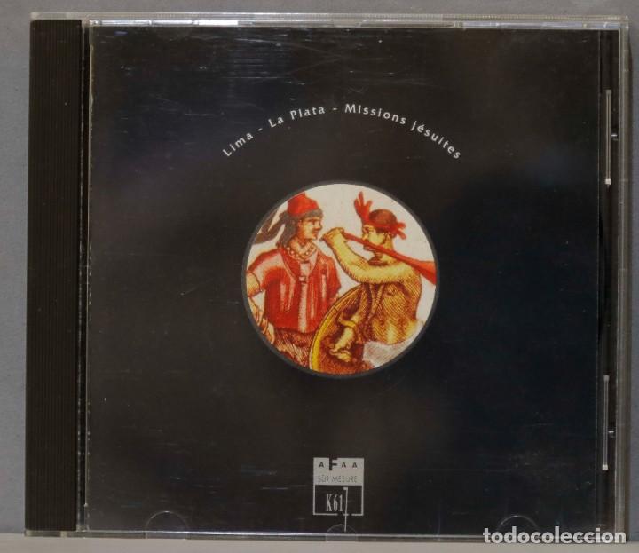 CDs de m&uacute;sica: CD. LIMA. LA PLATA. MISSIONES JESUITES - Foto 1