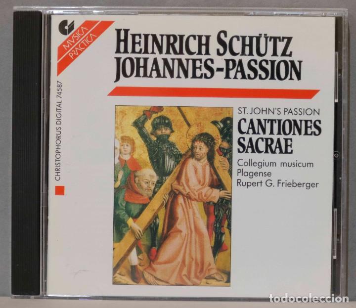 CD di Musica: CD. Frieberger. Johannes-Passion. SCHUTZ