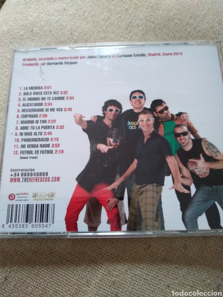 CDs de m&uacute;sica: Cd - THE REFRESCOS &rdquo;SAL Y SOL&rdquo; ESP.14 - Foto 3