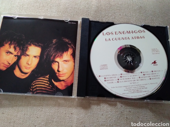 CDs de m&uacute;sica: Cd - LOS ENEMIGOS &rdquo;LA CUENTA ATRAS&rdquo; ESP. - Foto 2