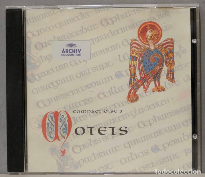 CDs de m&uacute;sica: CD. MOTETS. 3 - Foto 1
