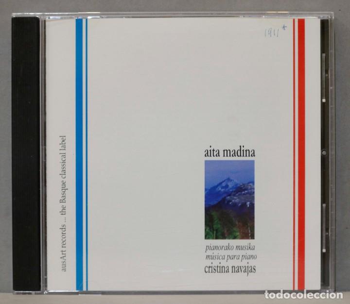 Music CDs: CD. M&uacute;sica para Piano. Aita Madina. Cristina Navajas