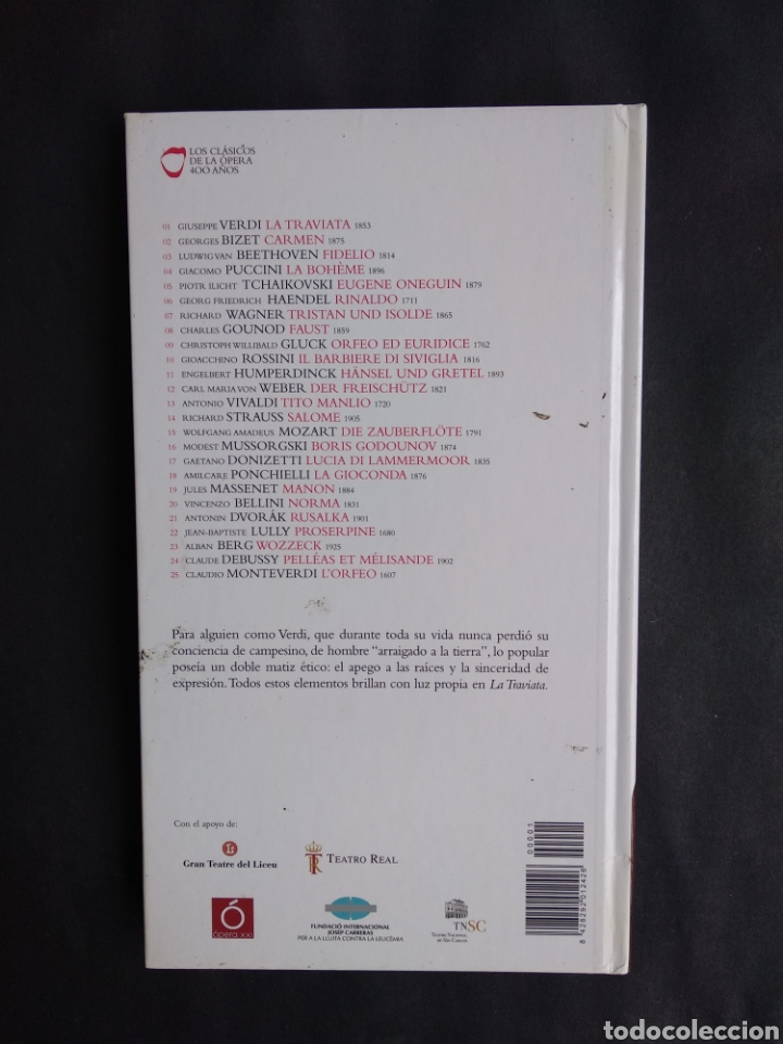CDs de m&uacute;sica: *VERDI, LA TRAVIATA, 2006 - Foto 3