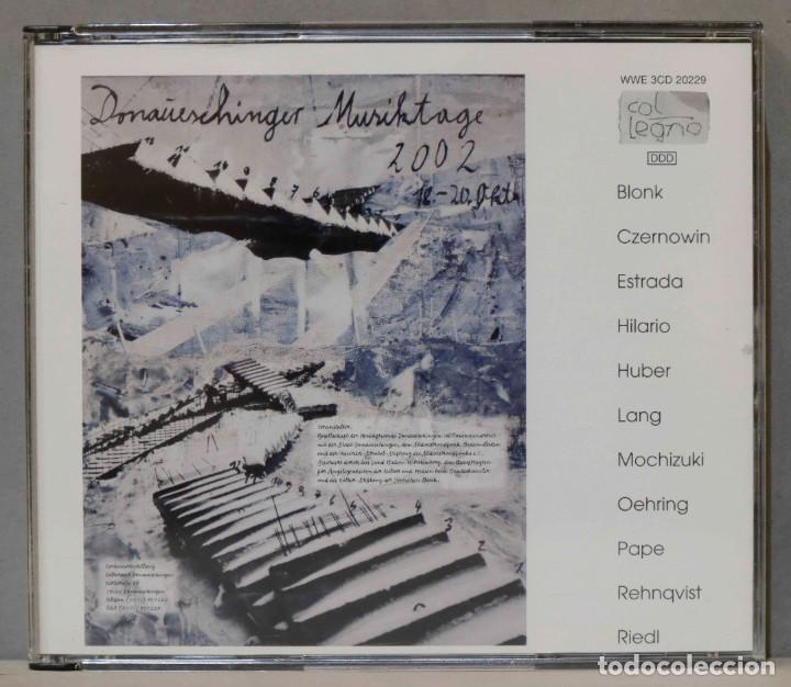 Music CDs: 3 CD. Donaueschinger Musiktage 2002