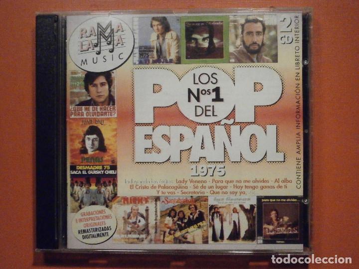 CDs de m&uacute;sica: Doble Cd - 2 Cdrom - Los N&ordm; 1 del Pop Espa&ntilde;ol - 1975 - Foto 1