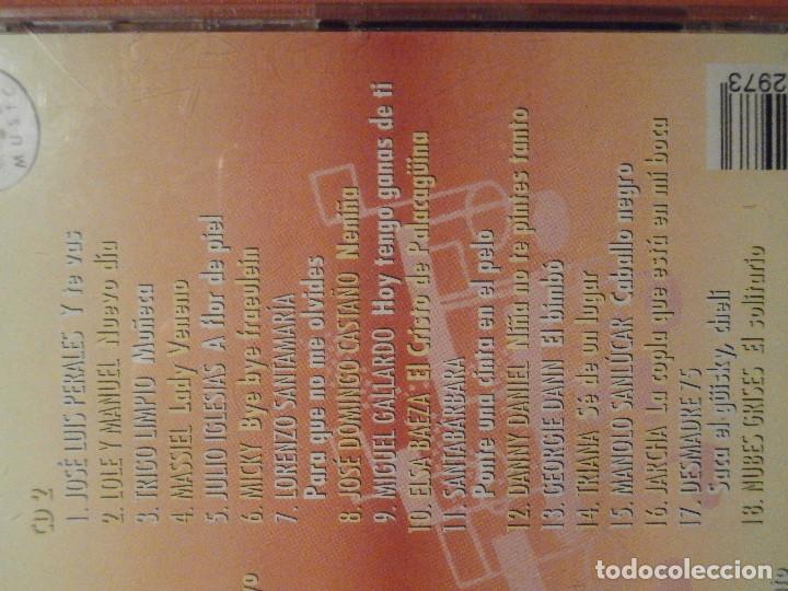 CDs de m&uacute;sica: Doble Cd - 2 Cdrom - Los N&ordm; 1 del Pop Espa&ntilde;ol - 1975 - Foto 7