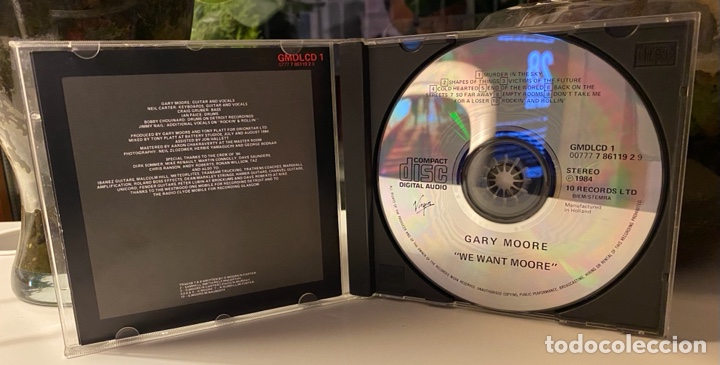 CDs de m&uacute;sica: Gary Moore We Want Moore! 1985 cd - Foto 3