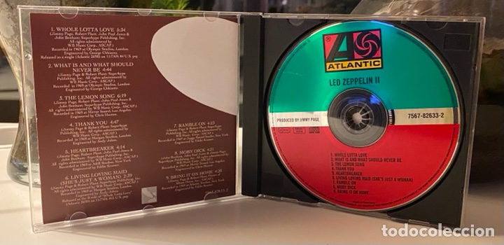 CDs de m&uacute;sica: Led Zeppelin II 1969 cd edici&oacute;n 1994 - Foto 3