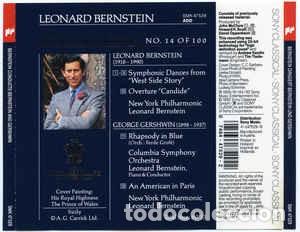 CDs de m&uacute;sica: Leonard Bernstein / Gershwin - The Royal Edition - CD - Foto 2