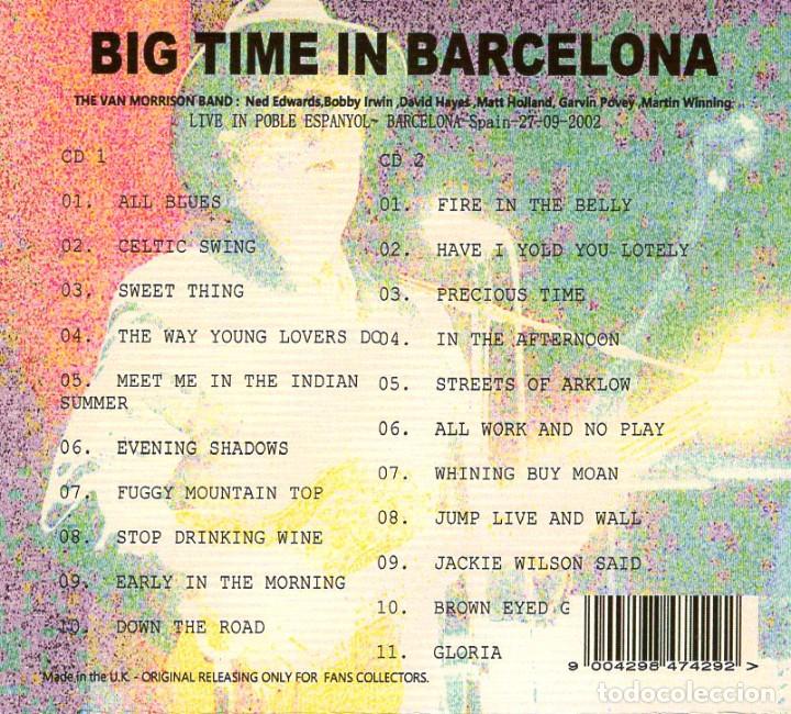 CDs de m&uacute;sica: VAN MORRISON - 2 CDS, BARCELONA 2002 - Foto 2