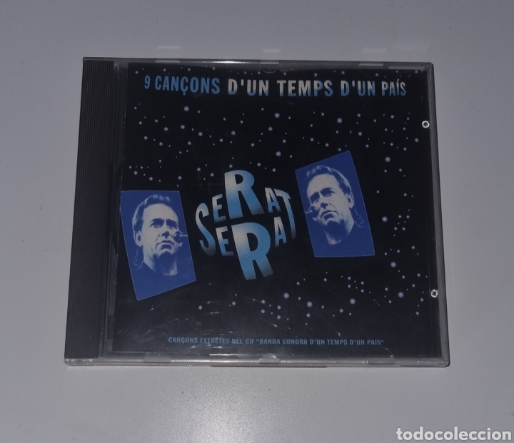 CDs de m&uacute;sica: SERRAT / CD / 9 CAN&Ccedil;ONS DUN TEMPS DUN PAIS - Foto 1