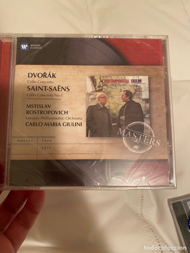 CDs de m&uacute;sica: Conciertos de cello: Dvorak y Saint-Sa&euml;ns - Foto 1