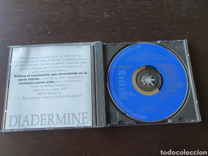 CDs de m&uacute;sica: CD M&uacute;sica de Cine Diadermine - Foto 2