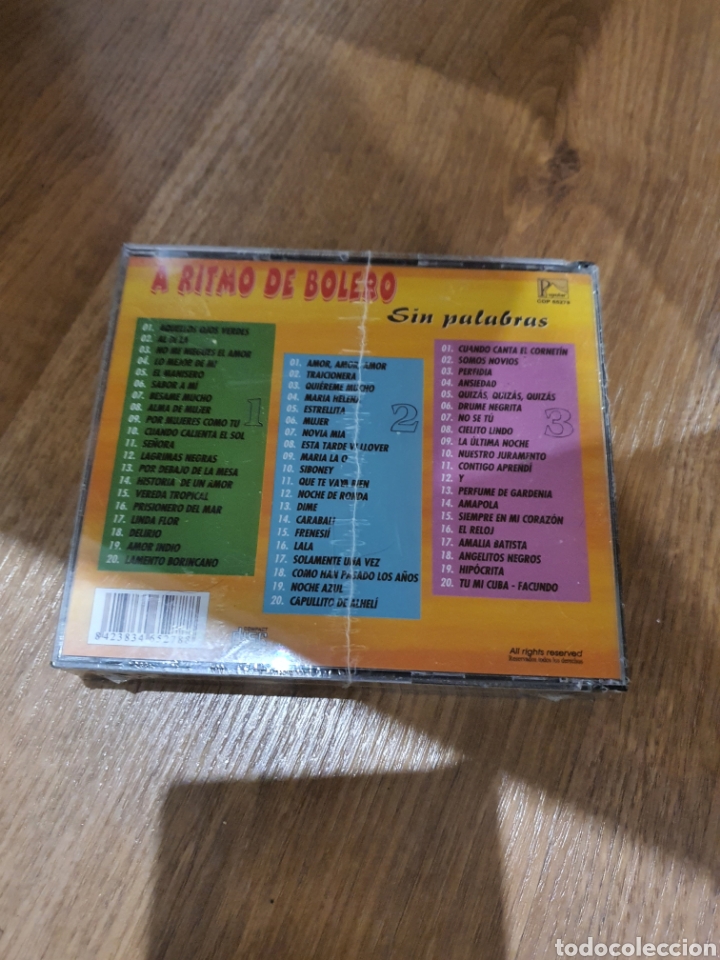 CDs de m&uacute;sica: Tres cd precintados a ritmo de boleros - Foto 2