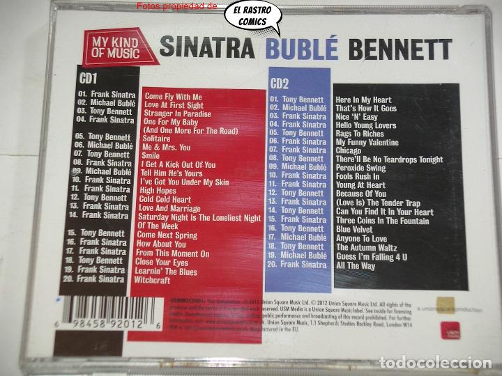 CDs de m&uacute;sica: Sinatra, Bubl&eacute;, Bennett, doble, 2 CD, Union Square Music, 2012 - Foto 2