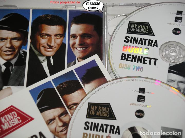 CDs de m&uacute;sica: Sinatra, Bubl&eacute;, Bennett, doble, 2 CD, Union Square Music, 2012 - Foto 3