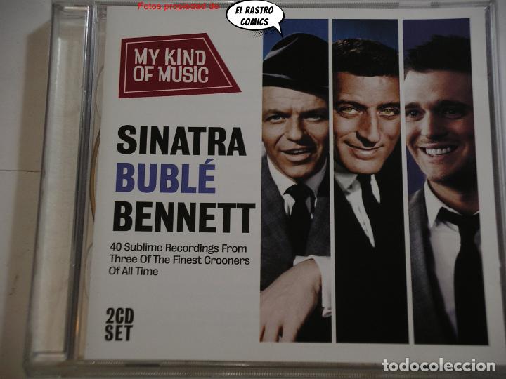 CDs de m&uacute;sica: Sinatra, Bubl&eacute;, Bennett, doble, 2 CD, Union Square Music, 2012 - Foto 1