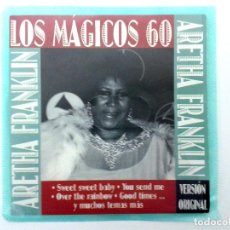 CDs de Música: ARETHA FRANKLIN - LOS MÁGICOS 60 - CD NUEVO EN FUNDA. CANCIONES DE 1956 A 1968.. Lote 302035008