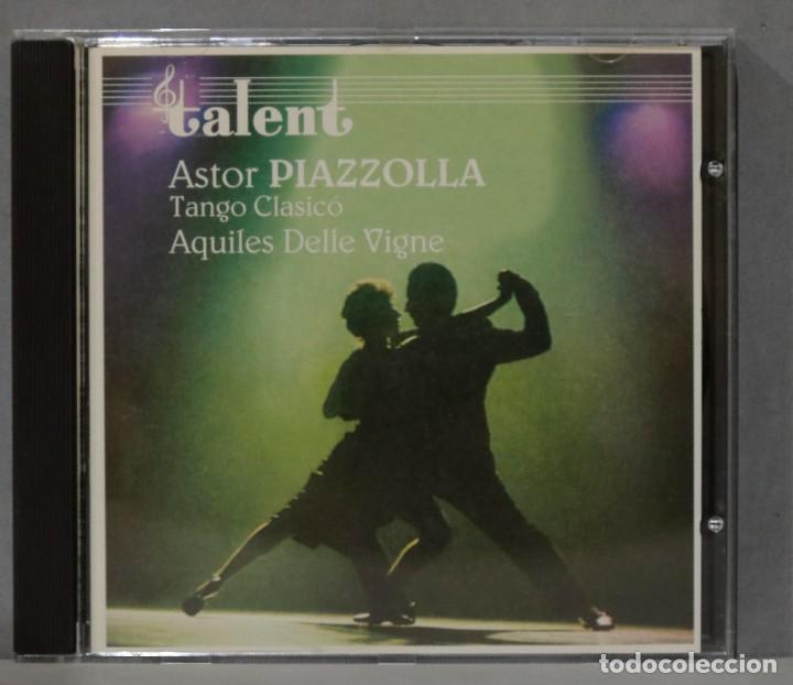 CDs de m&uacute;sica: CD. PIAZZOLLA. TANGO CLASICO. VIGNE - Foto 1