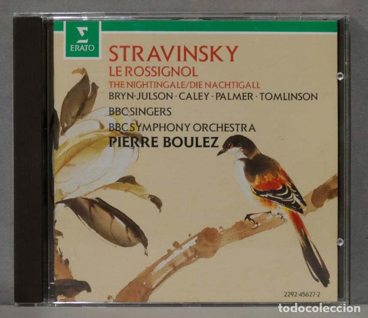 CDs de m&uacute;sica: CD. Boulez. The Nightingale. ROSSIGNOL - Foto 1