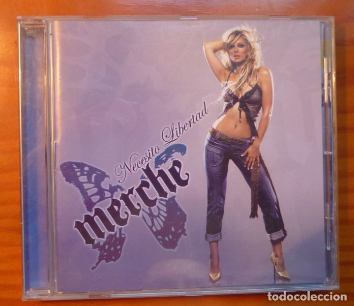 CDs de m&uacute;sica: MERCHE / NECESITO LIBERTAD / 2005 / CD - Foto 1