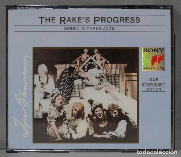 CDs de m&uacute;sica: 2 CD. Igor Stravinsky. The Rake&acute;s Progress - Foto 1