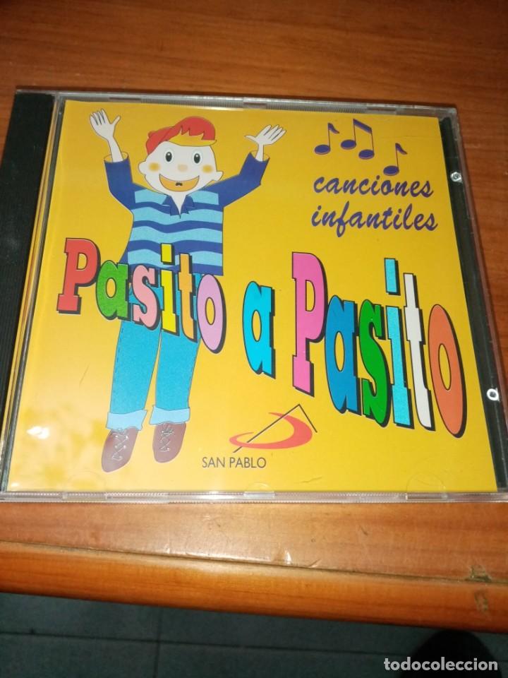 CDs de m&uacute;sica: PASITO A PASITO. CANCIONES INFANTILES. B13CD - Foto 1