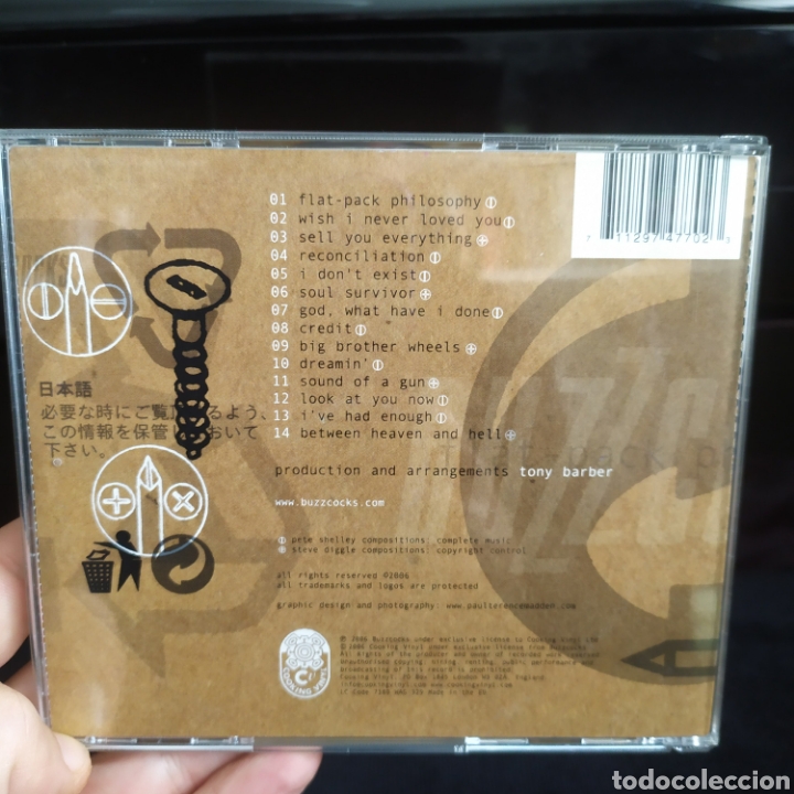 CDs de m&uacute;sica: Buzzcocks - Flat-Pack Philosophy 2006 UK - Foto 2