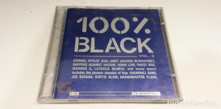 CDs de m&uacute;sica: L9- 100% Black Vol. 3-2CD DISCO G+ - Foto 1