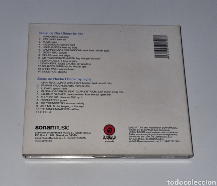 CDs de m&uacute;sica: RECOPILATORIO / 2CD / SONAR 2001 - Foto 3